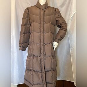 London Fog Women's Tan Puffer Coat